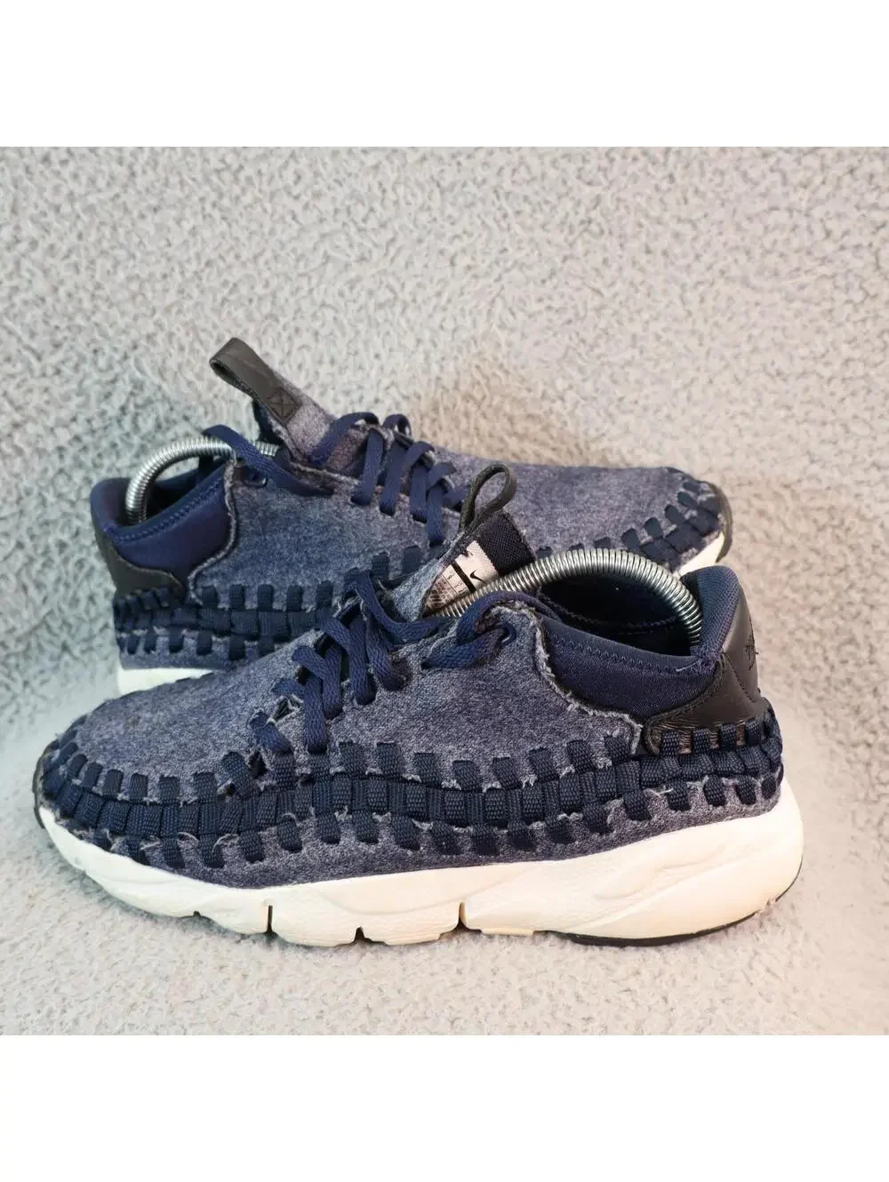 Nike Air Footscape Woven Chukka SE Obsidian 857874-400 sz 9